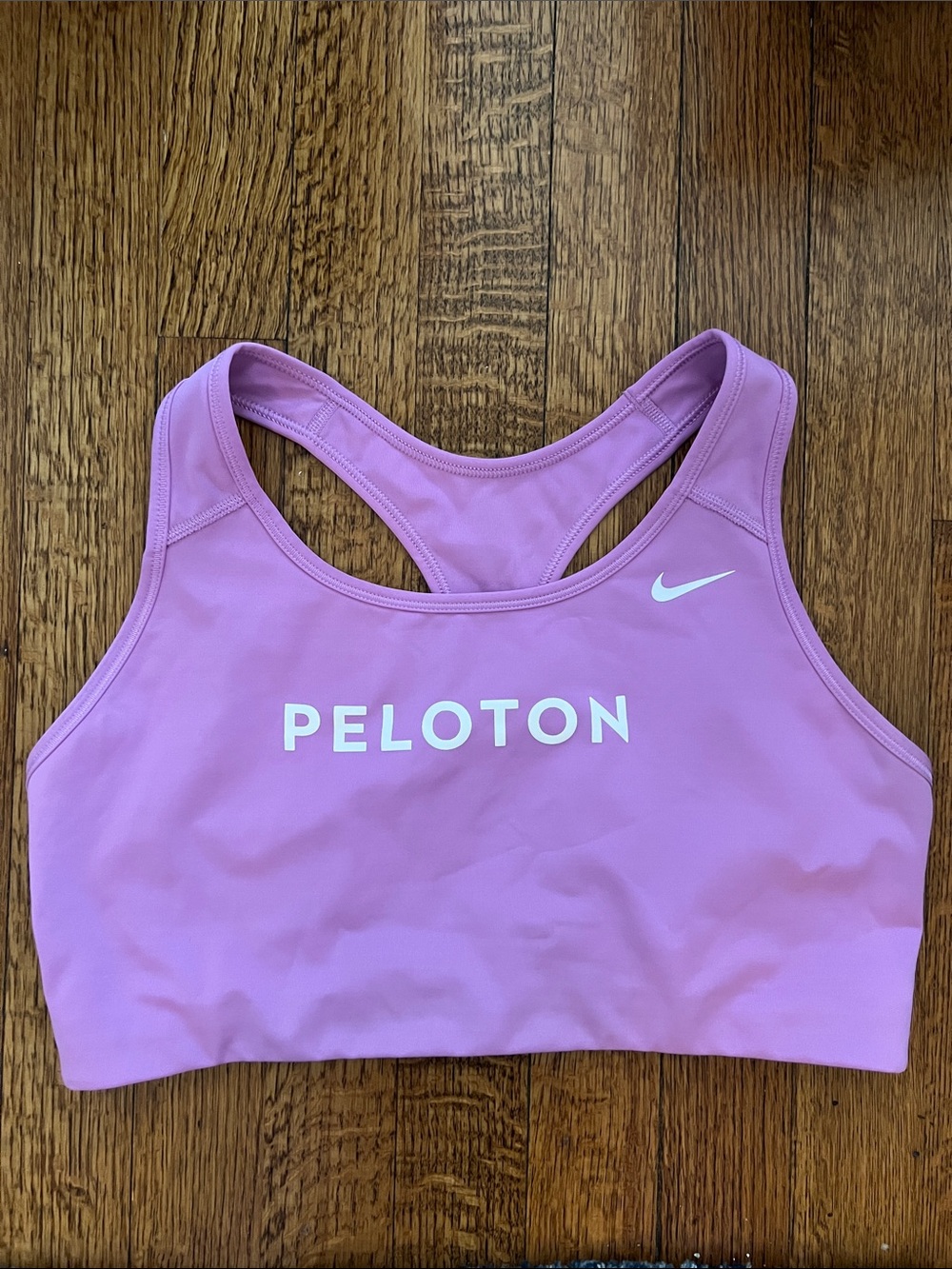 Peloton Nike Pink Performance Sports Bra